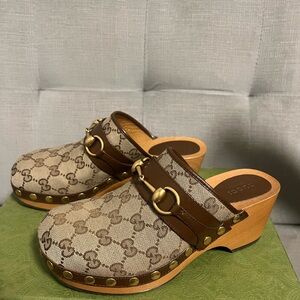 Gucci Brown Women's Clogs
